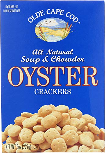 Olde Cape Cod Oyster Crackers, Soup & Chowder, Multi-Pack 8 oz (Pack of 2)